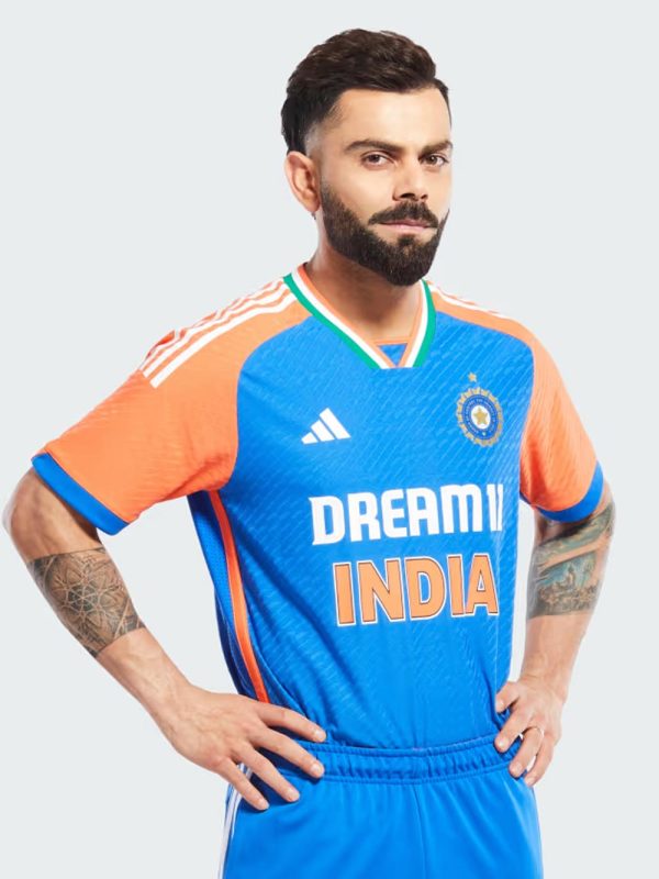 Adidas Asia Cup Jersey- Team India – With Name And Number